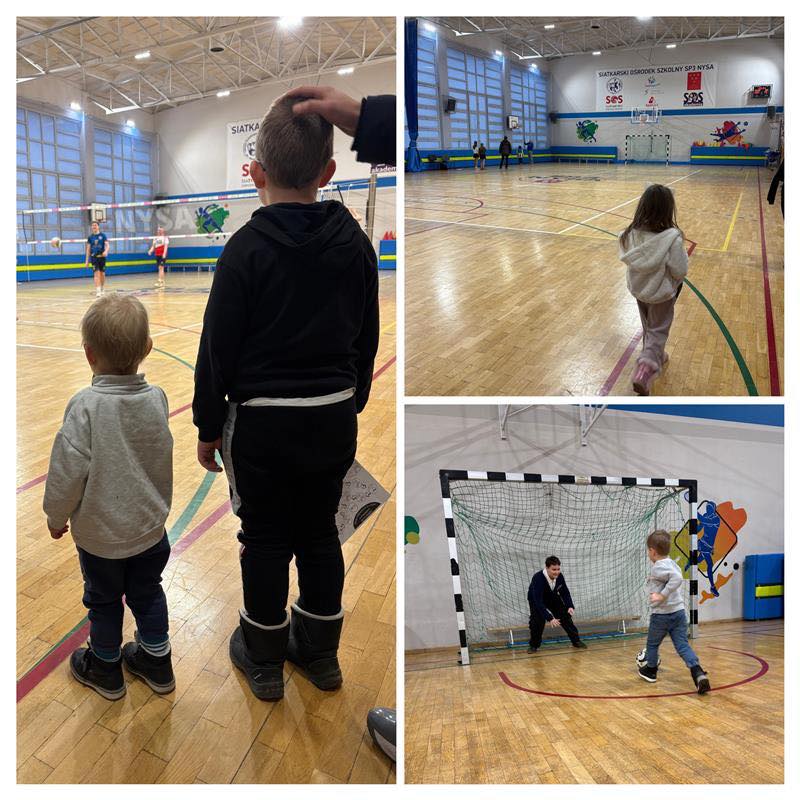 Kolaż zdjęć przedstawiający Dzień Otwartych Drzwi w naszej szkole.